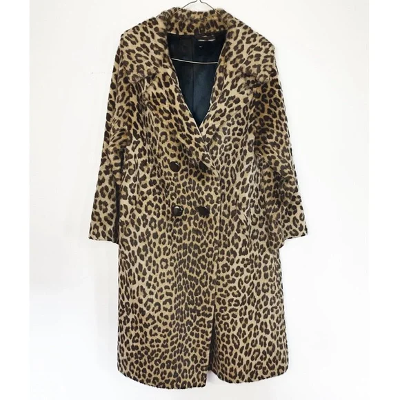 Vintage Leopard Print Trench Coat - Picture 12 of 13